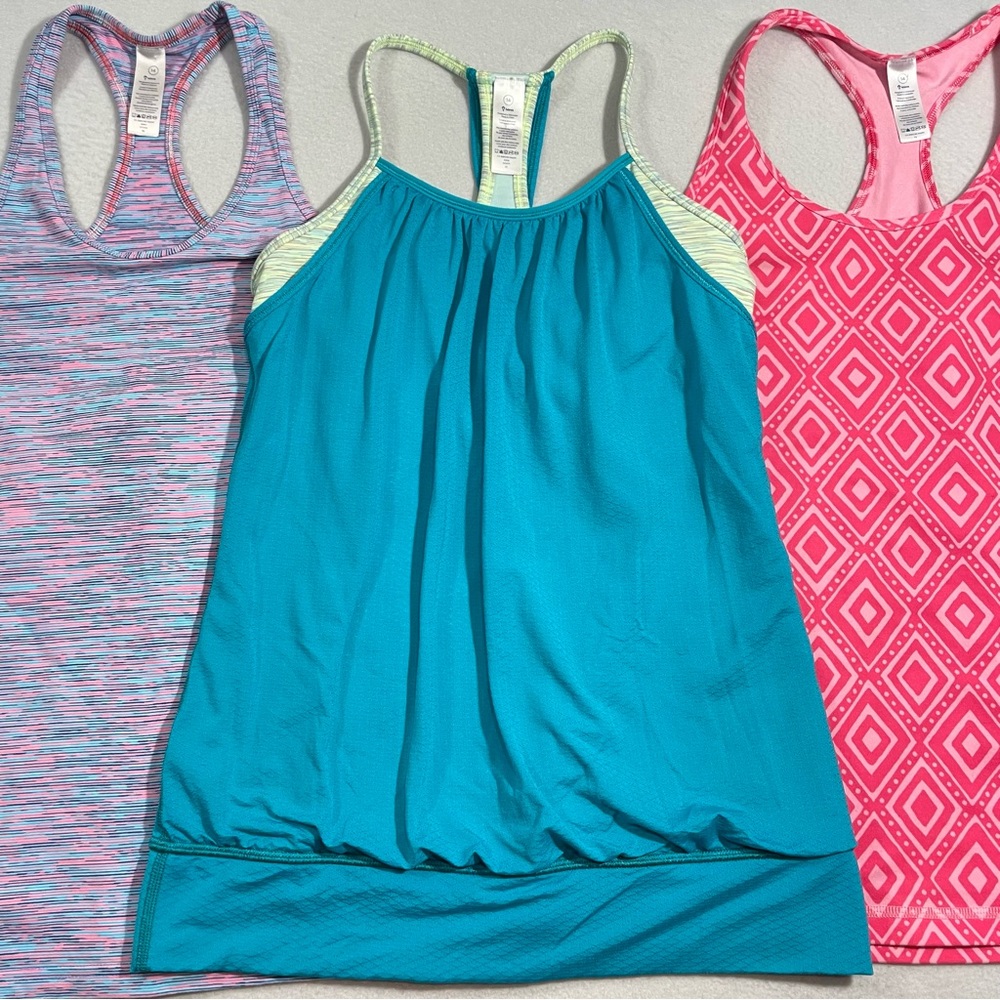 Ivivva Girls Activewear Tank Top Lot (3) Size 14 by Lululemon